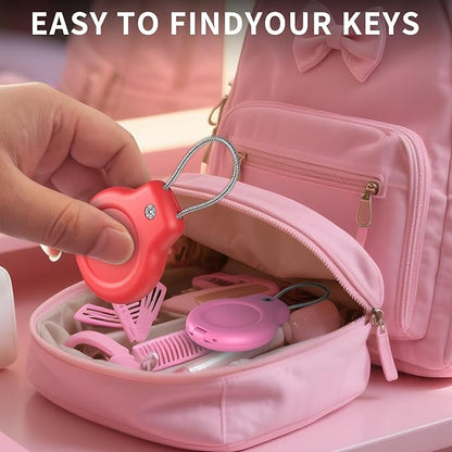 SPGUARD for Holder Case with Keychain 1st/2nd -4 Pack for Apple Holder with Wire Cable Lock Key Ring Chain Tagholder Accessories for GPS Item Tracker Kids,Keys,Luggage