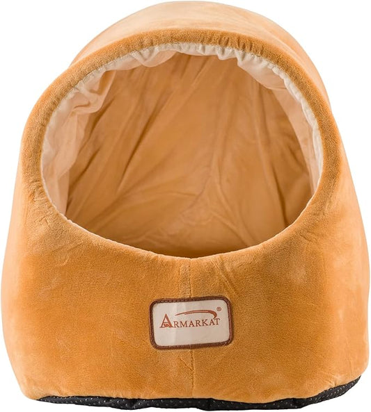 Armarkat Cat Bed, 18-Inch Long, Brown