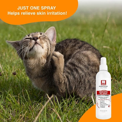 Nootie Medicated Pet Spray for Dogs & Cats, Sensitive Skin Chlorhexidine Spray, Allergy and Itch Relief for Dogs, Sold in Over 5,000 Vet Clinics & Pet Stores Worldwide