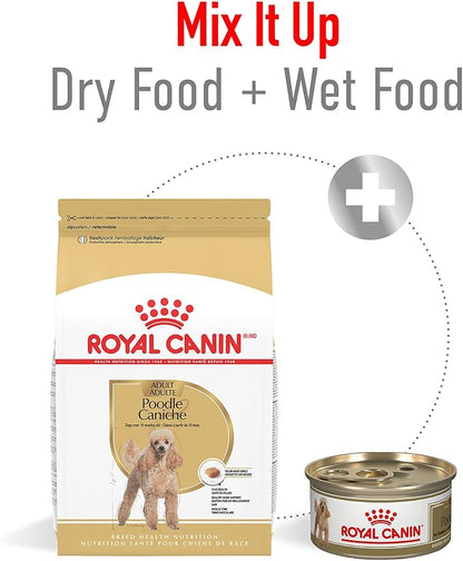 Royal Canin Breed Health Nutrition Poodle Adult Dry Dog Food, 2.5 lb Bag