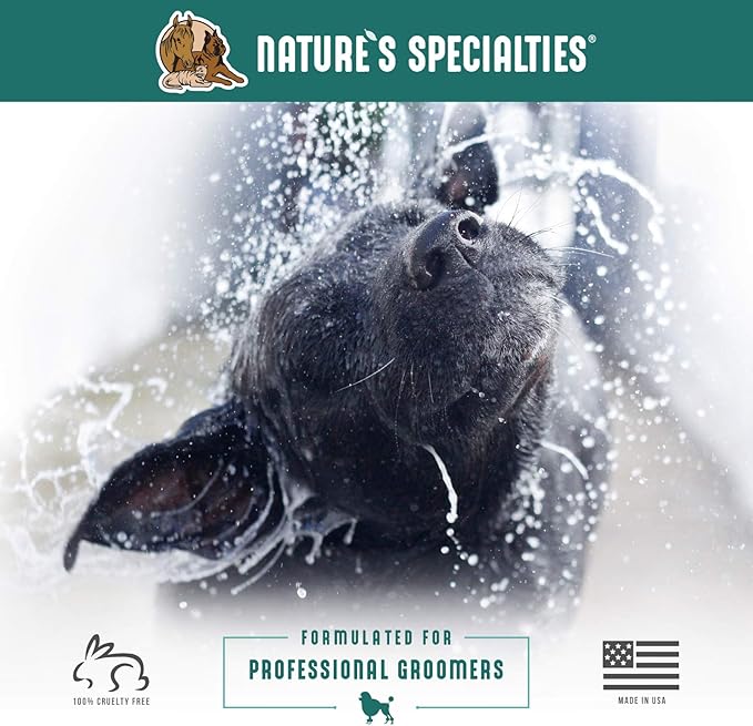 Nature's Specialties Re-Moisturizer with Aloe Dog Conditioner for Pets, Natural Choice for Professional Groomers, Rejuvenates Skin & Coat, Made in USA, 16 oz