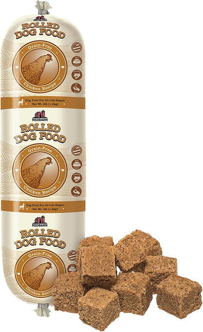 Redbarn Grain Free Dog Food Roll - Chicken, 1-Count, 3lb