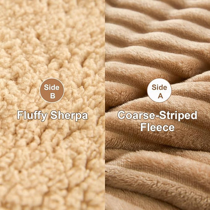 Jiupety Cat Bed for Indoor Self Warming Cat Bed Mat Ultra-Soft Cat Beds Machine Washable Pet Bed,Multifunction Folding Pet Blanket for Small Dogs and Cats Brown,26X19In
