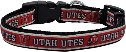 COLLEGE UTAH UTES Dog Collar, Medium