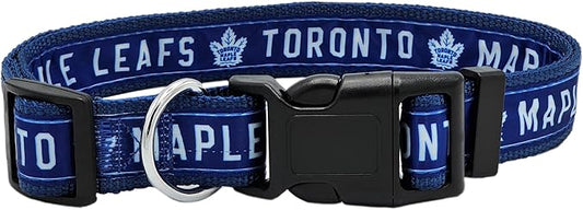 Pets First NHL Collar for Dogs & Cats. Adjustable, Cute, & Stylish! The Ultimate Hockey Fan Collar!