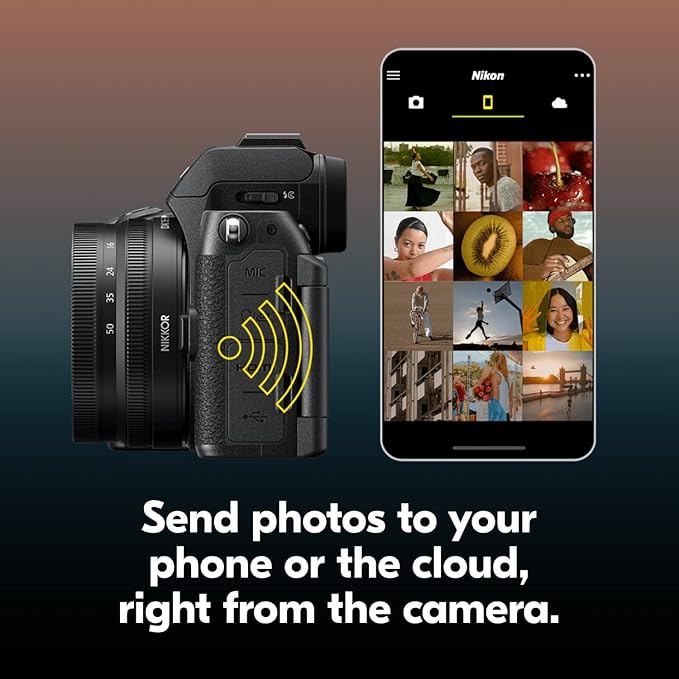 Nikon Z50 II with Wide-Angle Zoom Lens | Compact mirrorless Stills/Video Camera with Easy Color presets and Wireless Photo Sharing | Nikon USA Model