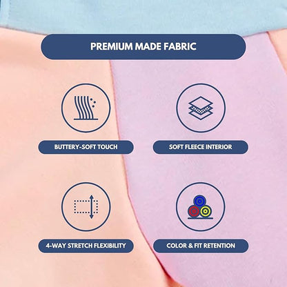 Spark Paws Human Hoodie - Premium Quality, Buttery Soft, Superior Comfort and Fit, Calming Fleece Interior, Suitable for All Styles - Cotton Candy - S