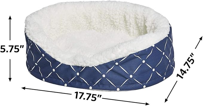 Midwest Homes for Pets CU20BLD Couture Orthopedic Cradle Pet Bed for Dogs & Cats, X-Small