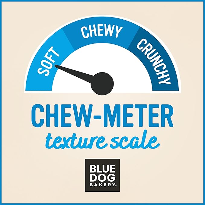 Blue Dog Bakery Protein Jerky Sticks | Medium, Soft Beef Flavor Chew Sticks | Natural Healthy Dog Treats, 6 oz (Pack of 8)