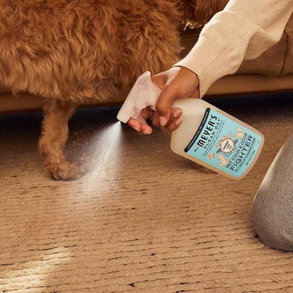 Mrs. Meyer's Clean Day Dog Care Kit, Includes 3in1 Dog Shampoo - White Peach, Dog Deodorizing Spritz - White Peach and Pet Stain & Odor Fighter - Coconut Leaf