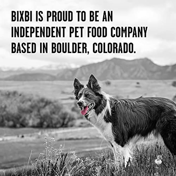 BIXBI Liberty Freeze-Dried Dog Food Topper & Treats, Chicken & Salmon – 94% Meat & Organs, No Refrigeration – USA Made, 12 oz