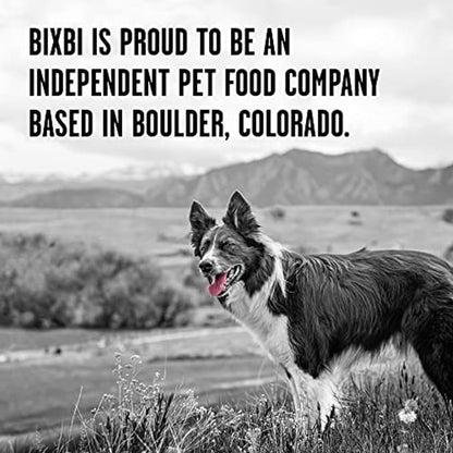 BIXBI Liberty Freeze-Dried Dog Food Topper & Treats, Duck – 95% Meat & Organs, No Refrigeration – USA Made, 4.5 oz