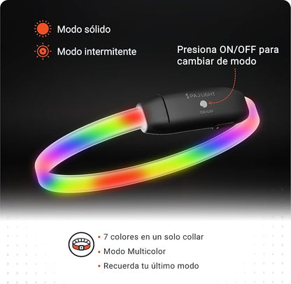 4G Dog GPS Tracker with Real-Time Location, Runaway Alerts, Activity Monitoring App, Waterproof Design & Rechargeable LED Dog Collar with 7 Color Modes, 27-Month Subscription Included – Black Bundle