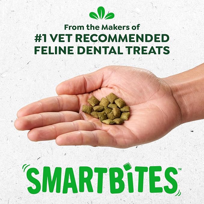 Greenies Feline Smartbites, Cat Treats Healthy Recipe, Indoor Cat Treats, Chicken Flavor, 4.6 oz. Pack