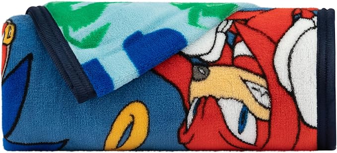 Franco Kids Bedding Super Soft Plush Throw Blanket, 46 in x 60 in, Sonic The Hedgehog, Anime
