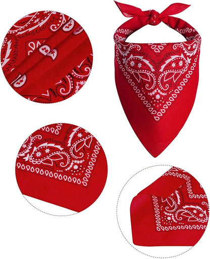 choyaxo Halloween Costumes for Dogs Cat Pet Cowboy Costume Cowboy Hat with Bandana Set for Halloween, Christmas, Holiday, Party, Cosplay (Brown, Large)