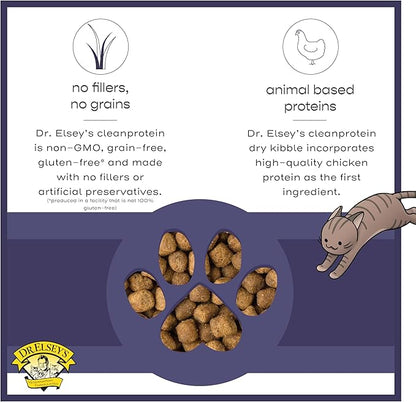 Dr. Elsey's cleanprotein Chicken Cat Kibble 6.6 lb. Bag