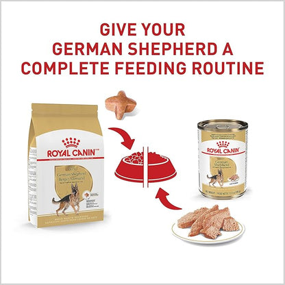 Royal Canin Breed Health Nutrition German Shepherd Adult Dry Dog Food, 30 lb Bag