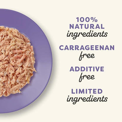 Applaws Natural Wet Canned Cat Food, Limited and Natural Ingredients, High Protein with No Artificial Additives, Variety Selection in Broth (24 x 2.47 oz Cans)