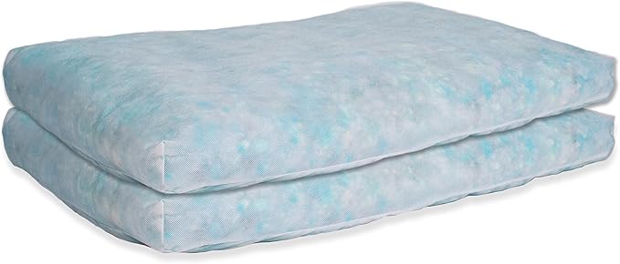 Moots Supreme Filling Formula, 8 lb (2 Cushions, 4 lb/Each), Refill for Pet Beds, Cushions and Pillows, Large