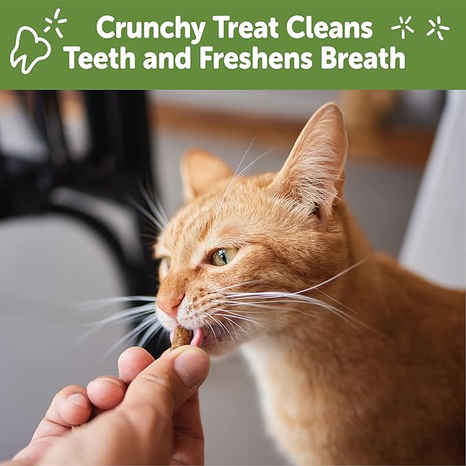 Wellness WHIMZEES Cat Dental Treats, Freshens Breath, Chicken Flavor, 4.5 oz Bag