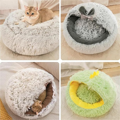 Super Soft Washable Plush Pet Bed, Deep Sleep Kennel Sofa for Chihuahua & Cats, Home Basket Litter Mat(2,65cm)