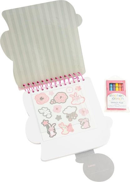 Stephen Joseph, Shaped Sketch Pad, Bunny