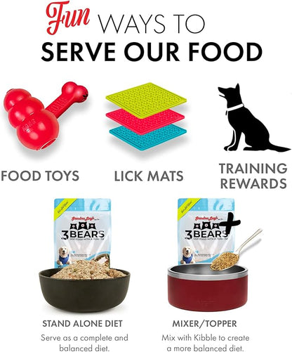 grandma lucy's 3 Bears Fish Dog Food - 1lb (Pack of 2)