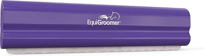 EquiGroomer Deshedding Brush, 8-Inch for Horses and Large Pets, Purple, Removes Loose Dirt, Hair, and Fur, Professional Undercoat Grooming Tool