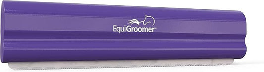 EquiGroomer Deshedding Brush, 8-Inch for Horses and Large Pets, Purple, Removes Loose Dirt, Hair, and Fur, Professional Undercoat Grooming Tool