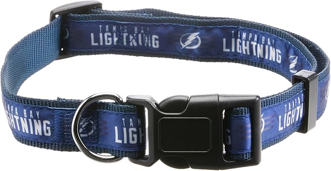 Pets First NHL Collar for Dogs & Cats. Adjustable, Cute, & Stylish! The Ultimate Hockey Fan Collar!