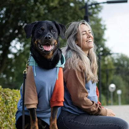Spark Paws Dog Hoodie – Premium Dog Sweater for Small, Medium, and Large Dogs | Warm Outfits for French Bulldogs, Pitbull, Puppy, Winter Jacket Alternative - Alpine - 4XL