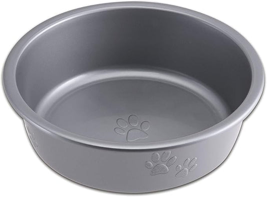 Loving Pets Dolce Luminoso Dog Bowl, Large, Silver