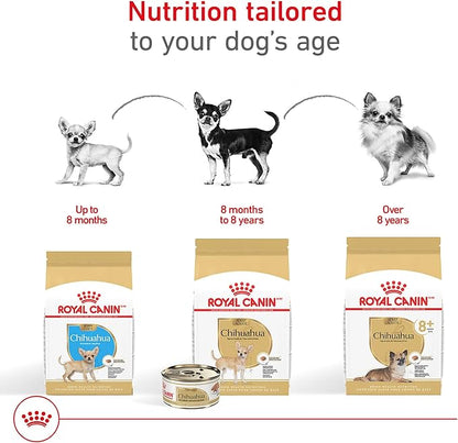 Royal Canin Chihuahua Adult Breed Specific Dry Dog Food, 10 Pounds. Bag