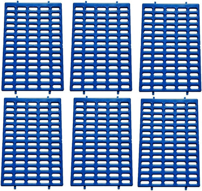 Saguaro Acres Rabbit Cage Resting Mat - Pack of 6 (Blue)