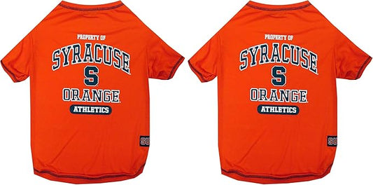 NCAA Syracuse Orange Dog T-Shirt, Small (Pack of 2)