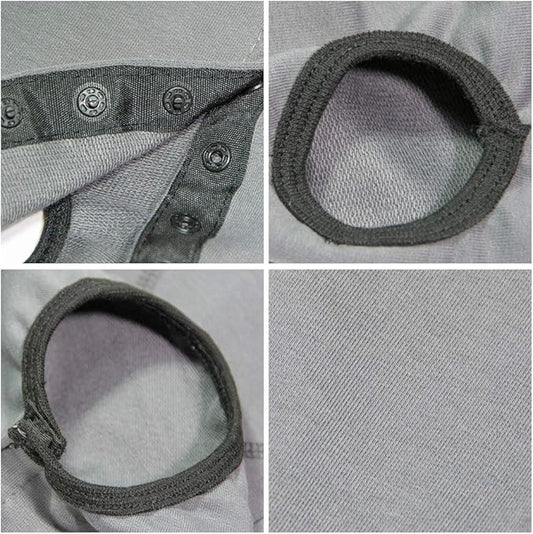 Dog’s Recovery Suit Post Surgery Shirt for Puppy, Wound Protective Clothes for Little Animals(Grey-l)
