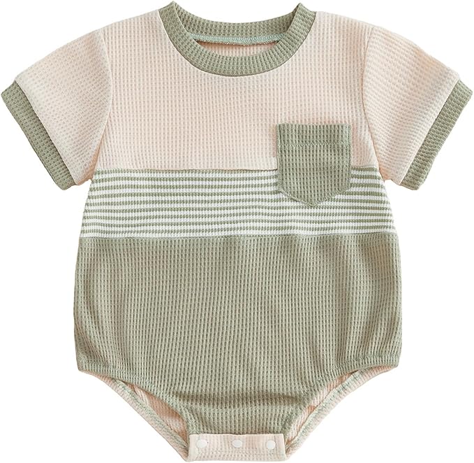 Baby Girl Summer Clothes Dog Bubble Romper Newborn Infant Plaid Onesie Spring Summer Toddler Bodysuit Clothes