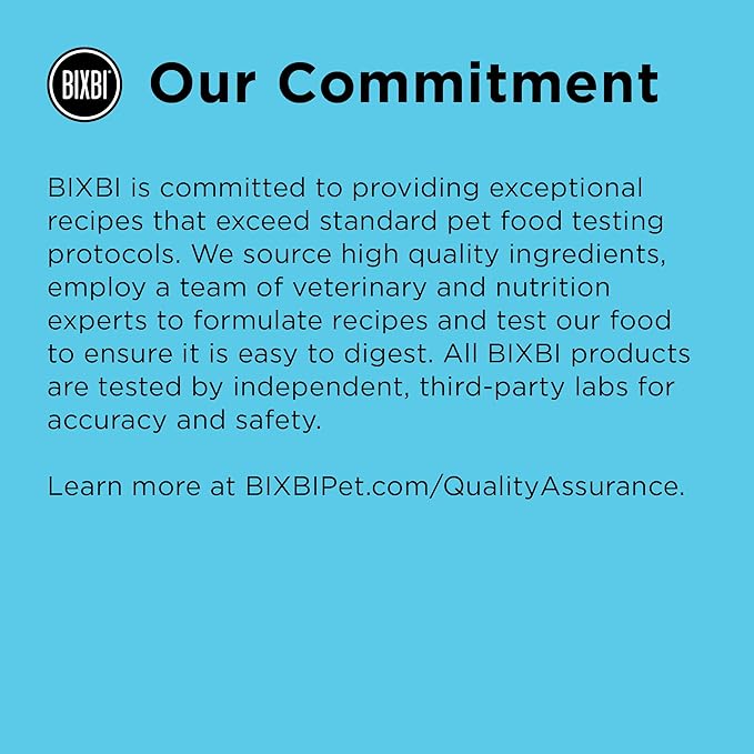 BIXBI Liberty Ancient Grains Dry Dog Food, Rancher’s Red Recipe – Fresh Meat, High Protein, Wholesome Grains – USA Made, 22 lbs