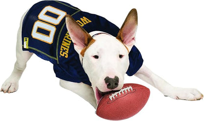 Pets First NCAA College Michigan Wolverines Mesh Jersey for Dogs & Cats, Medium. Licensed Big Dog Jersey with Your Favorite Football/Basketball College Team (Pack of 2)