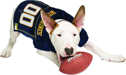 Pets First NCAA College Michigan Wolverines Mesh Jersey for Dogs & Cats, Medium. Licensed Big Dog Jersey with Your Favorite Football/Basketball College Team (Pack of 2)