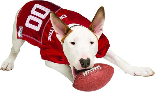Pets First NCAA College Alabama Crimson Tide Mesh Jersey for Dogs & Cats, Size XX-Large, Licensed Dog Jersey with Your Favorite Football/Basketball College Team (Pack of 2)