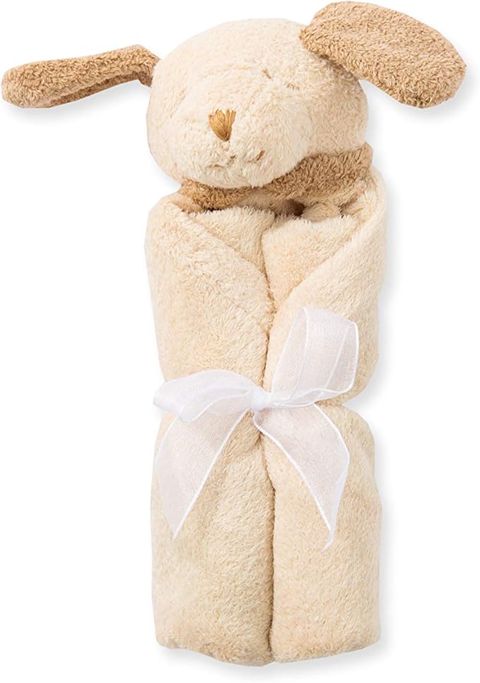 Angel Dear - Light Brown Puppy, Blankie 10.2 x 10.2 x 0.2 Inch
