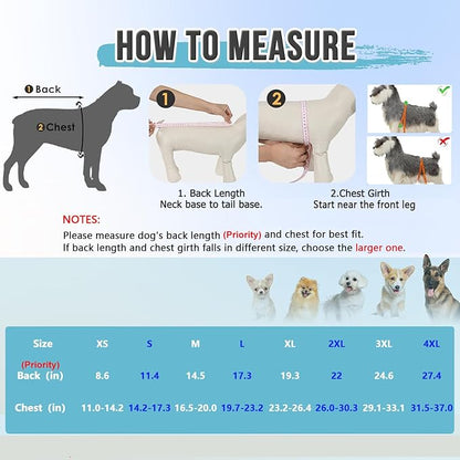 Lukovee Recovery Suit for Dogs, Zipper On Recovery Suit for Female Male Dog, Onesie Abdominal Wounds Cone E-Collar Alternative Prevent Licking Spay Recovery Suit (TPU,XS)