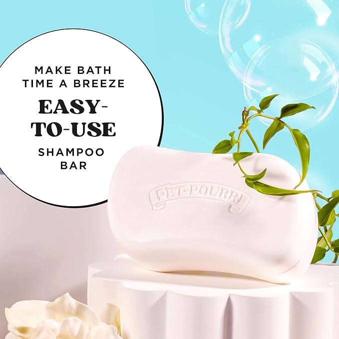 Poo-Pourri Deodorizing Shampoo Bar for Dogs & Cats– Moisturizing Skin & Coat Formula – Plant Based Ingredients – Vet Recommended – Paraben & Sulfate-Free No Harsh Chemicals – Bar Shampoo for Pet Odor