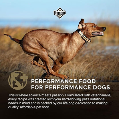 Diamond Premium All Life Stages Dry Dog Food 26/18 for Active, Athletic & Sporting Dogs 40lb Bag