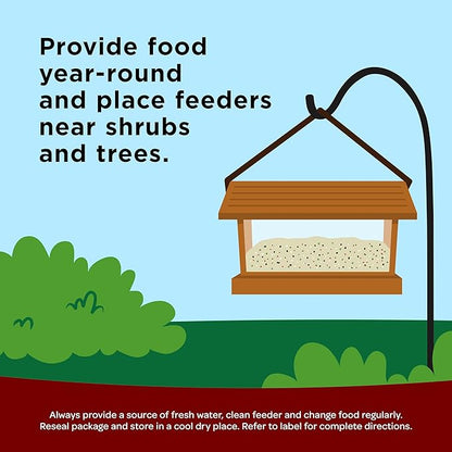 Kaytee Songbird Wild Bird Seed Food, Blended for Grosbeaks, Chickadees, Titmice, Cardinals, Nuthatches & More, 7 Pounds