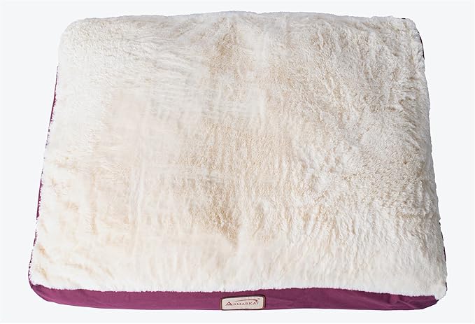 Armarkat Pet Bed Mat 39-Inch by 28-Inch by 7-Inch, M02HJH/MB-Large, Ivory ARMARKAT-M02HJH/MB-L