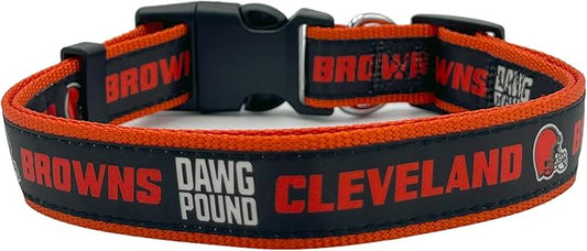 New & Improved Pets First NFL Licensed PET Collar- Heavy-Duty, Strong, and Durable New Dog Collar. Available in 32 Football Teams and 4 Sizes