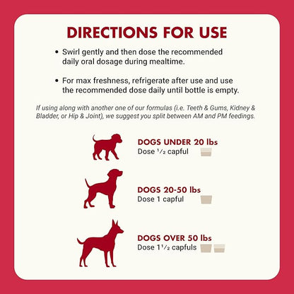 LIQUID-VET K9 Itch & Allergy Advanced Formula, AntiItch & Allergy Support with Omega3s Fish Oil, MSM, Vitamin E, and Hyaluronic Acid Dog Care Essentials for Dry, Sensitive Skin